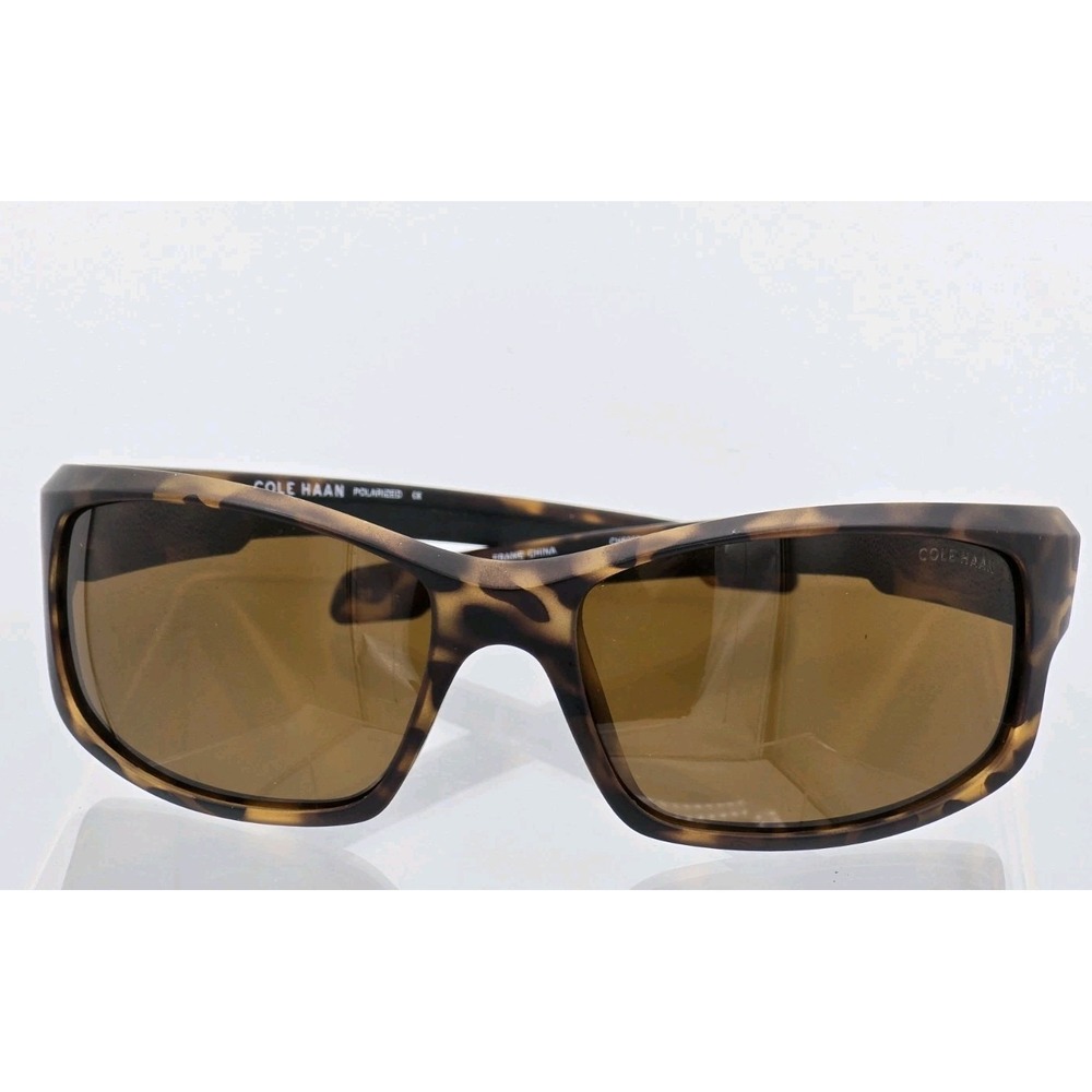 Cole Haan CH6060 Polarized Sunglass Matte Dark Tortoise 62-16-125 - 04/18 - Used